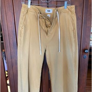 Paige Carly high-rise, wide leg cropped pants.  Size 30.  Worn once.